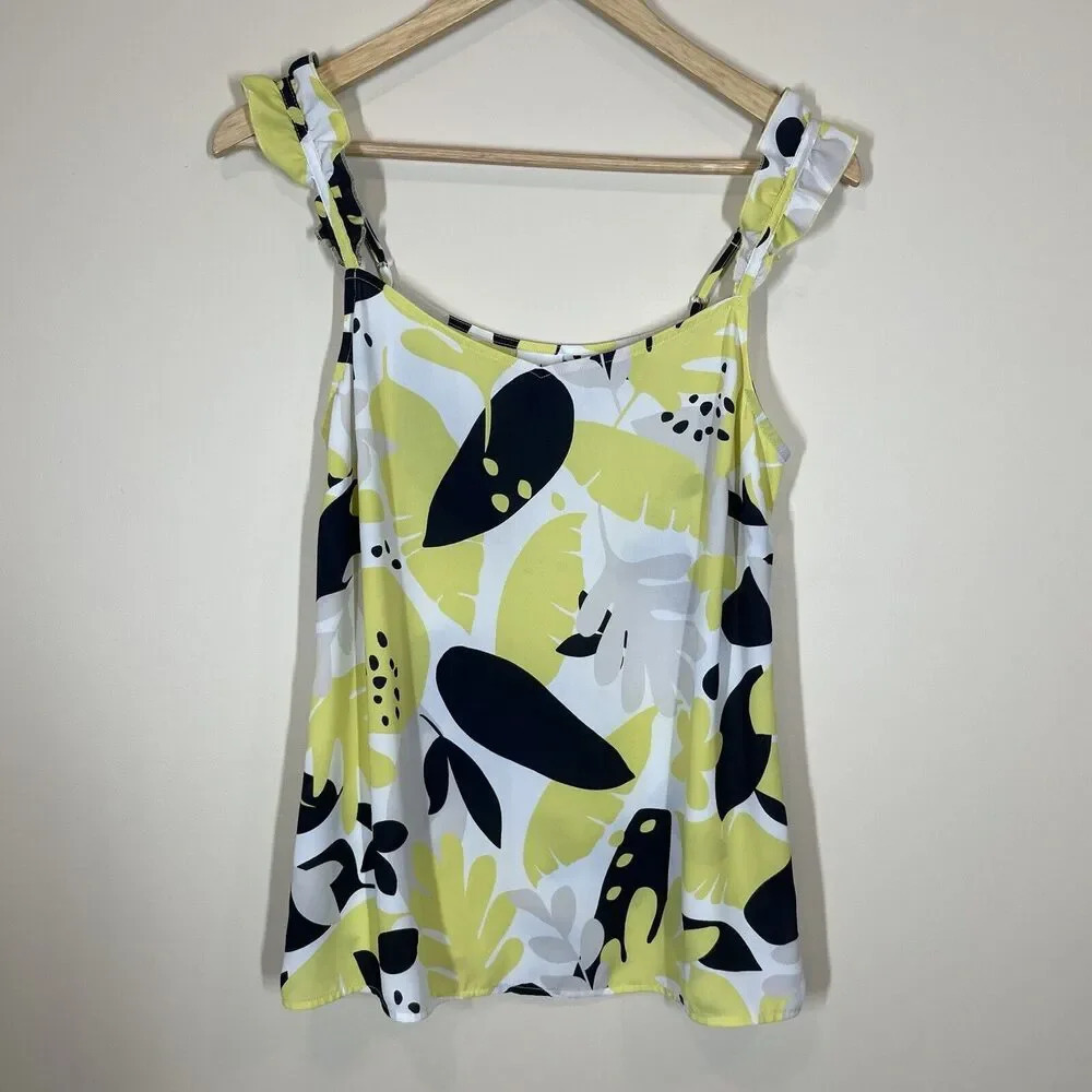 CAbi Size S Limited Edition Sunshine Cami Style 6209 Lightweight Floral
